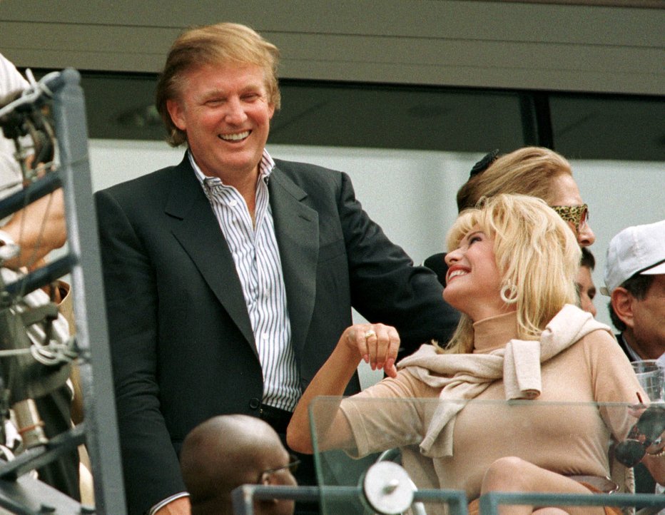 Fotografija: Z Donaldom nista bila le zakonca, ampak tudi uspešna poslovna partnerja. FOTO: Mike Blake/Reuters
