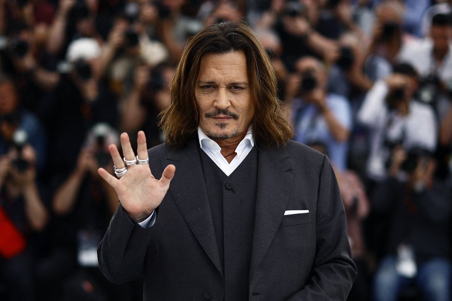 Fotografija: Največja zvezda tokratnega canskega festivala je Johnny Depp. FOTOGRAFIJI: Reuters