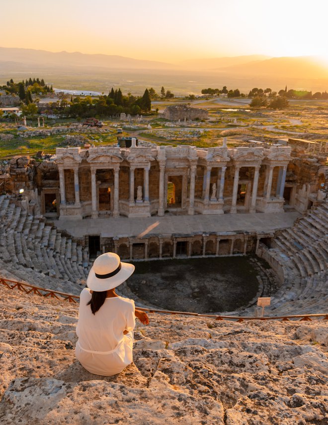 Hierapolis je priljubljena turistična destinacija. FOTO: Fokkebok/getty Images