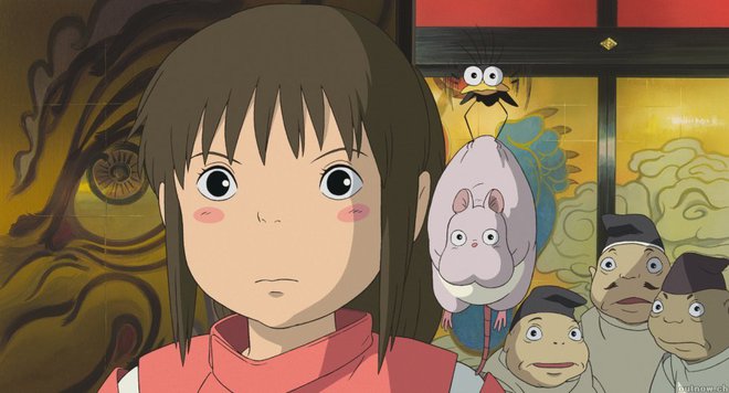 Čudežno potovanje je leta 2003 prineslo prvega oskarja studiu Ghibli. FOTO: studio Ghibli